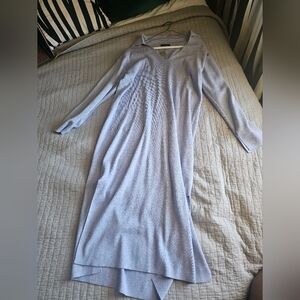 SOLD!!! J. Crew Purple Long Sleeve Dolman Sleeve V-Neck Sheath Dress